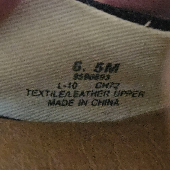 Sperry Top Sider Women's Cork Wedge Peep Toe Slingback Sandals Black Size 6.5M - Picture 7 of 7